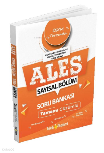 Ales Sayısal Tamamı Çözümlü Soru Bankası