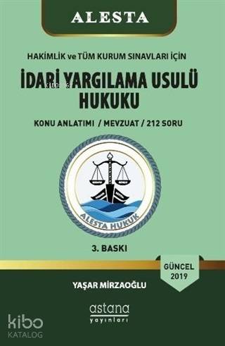 Alesta 2019 İdari Yargılama Usulü Hukuku
