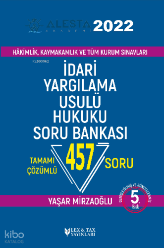Alesta İdari Yargılama Usul Hukuku Soru Bankası