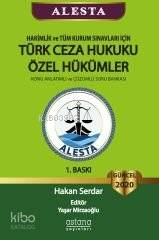 Alesta Türk Ceza Hukuku Özel Hükümler
