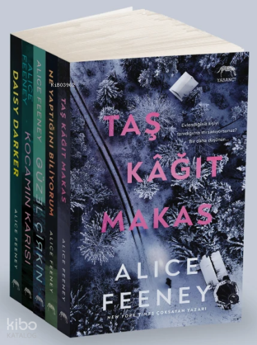 Alice Feeney (5 Kitap );Taş Kâğıt Makas, Ne Yaptığını Biliyorum, Güzel