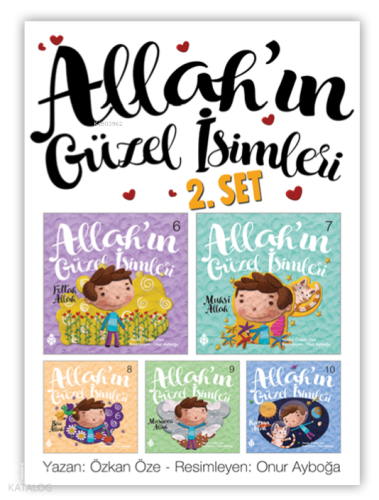 Allahın Güzel İsimleri 2. Set; 5 Kitap