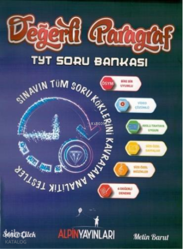 Alpin Yayınları Değerli Paragraf TYT Soru Bankası | Kolektif | Alpin Y