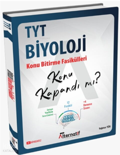 Alternatif Yayınları TYT Biyoloji Konu Kapandı mı Fasikülleri | Yağmur