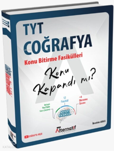 Alternatif Yayınları TYT Coğrafya Konu Kapandı mı Fasikülleri | İbrahi