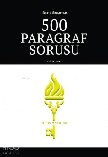 Altın Anahtar Yayınları TYT AYT 500 Paragraf Sorusu Altın Anahtar