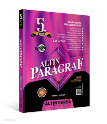 Altın Karma 5. Sınıf Altın Paragraf Soru Bankası