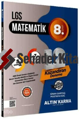 Altın Karma 8. Sınıf Lgs Matematik Sarmal Deneme