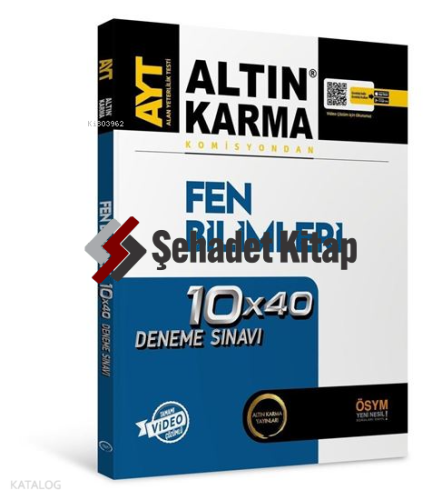 Altın Karma Ayt Fen Bilimleri Deneme 2022 | Kolektif | Altın Karma Yay