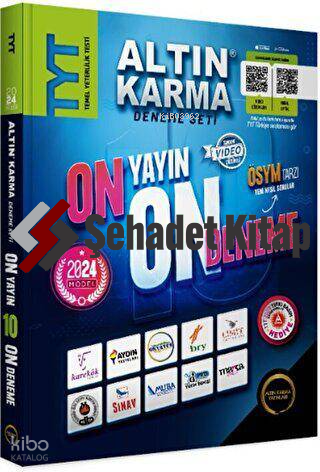Altın Karma TYT 10+1 Deneme Seti 2024 | Kolektif | Altın Karma Yayınla