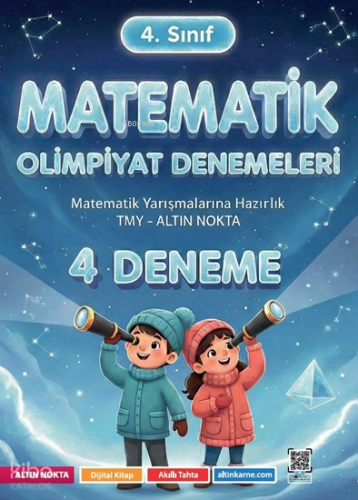 Altın Nokta 4. Sınıf Matematik Olimpiyat Denemeleri 4 Deneme | Kolekti