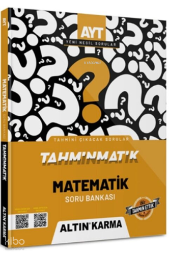 Altınkarma Tahminmatik AYT Matematik Soru Bankası | Kolektif | Altın K