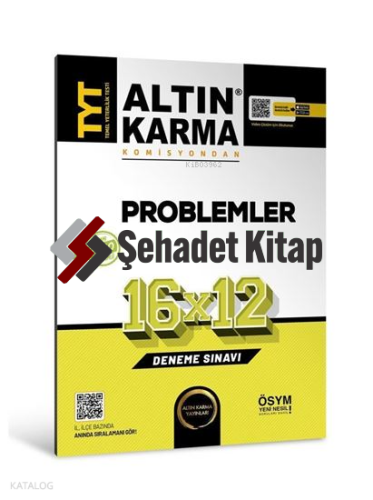 AltınKarma Tyt Problemler 16x12 Deneme