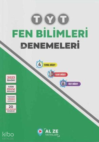 Alze Yayınları TYT Fen Bilimleri Denemeleri