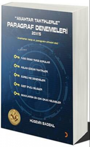 Anahtar Taktiklerle Paragraf Denemeleri 20x15