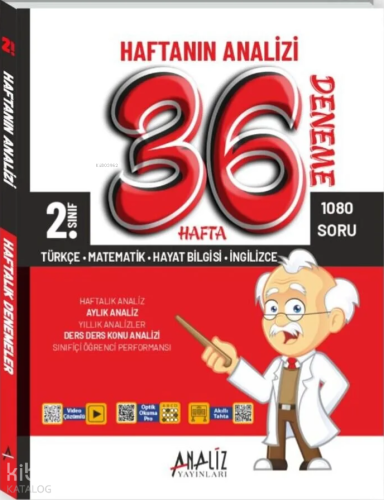 Analiz Yayıncılık 2. Sınıf Haftanın Analizi 36X36 | Kolektif | Analiz 