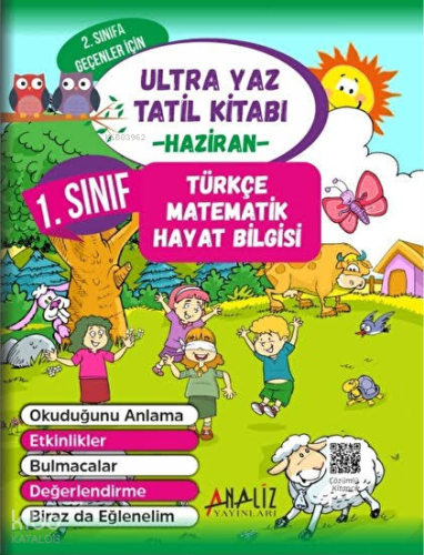 Analiz Yayıncılık 3. Sınıf Ultra Yaz Tatil Kitabı | Kolektif | Analiz 