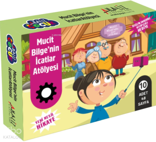 Analiz Yayıncılık Mucit Bilge'nin İcatlar Atölyesi 10'lu Hikaye Seri +