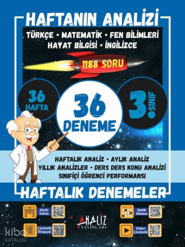 Analiz Yayınları 3.Sınıf Haftanın Analizi 36X36