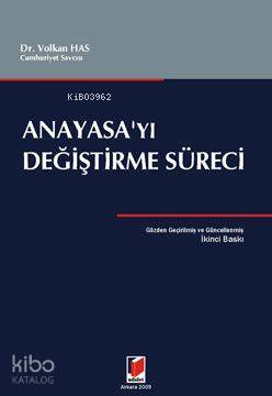 Anayasa'yı Değiştirme Süreci