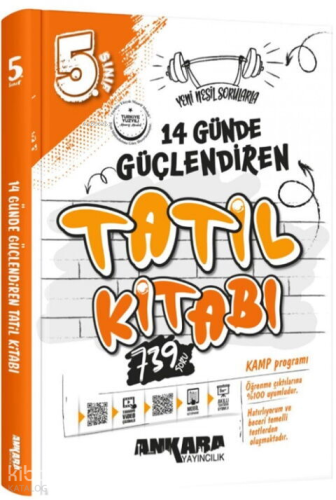Ankara Yayıncılık 5. Sınıf 14 Günde Güçlendiren Tatil Kitabı | Kolekti