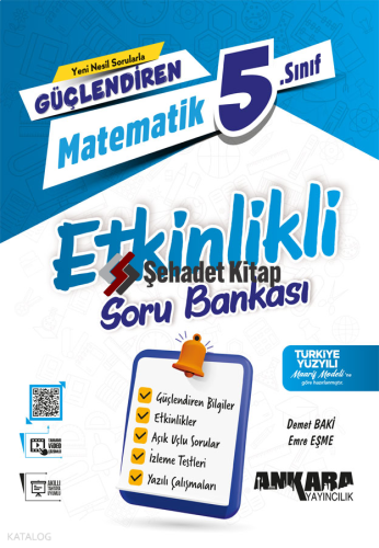 Ankara Yayıncılık 5. Sınıf Güçlendiren Matematik Etkinlikli Soru Bankası