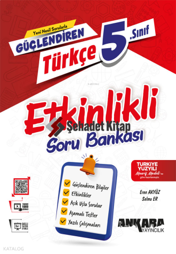 Ankara Yayıncılık 5. Sınıf Güçlendiren Türkçe Etkinlikli Soru Bankası