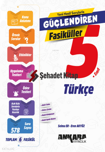 Ankara Yayıncılık 5. Sınıf Güçlendiren Türkçe Fasikülleri