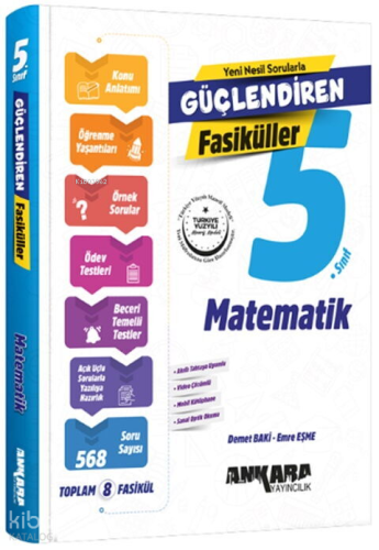 Ankara Yayıncılık 5. Sınıf Matematik Güçlendiren Fasiküller Seti