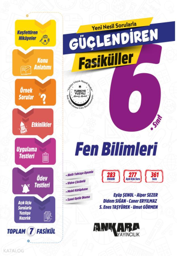 Ankara Yayıncılık 6. Sınıf Güçlendiren Fen Bilimleri Fasiküller | Kole