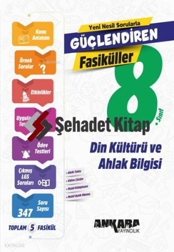 Ankara Yayıncılık 8. Sınıf Din Kültürü ve Ahlak Bilgisi Güçlendiren Se