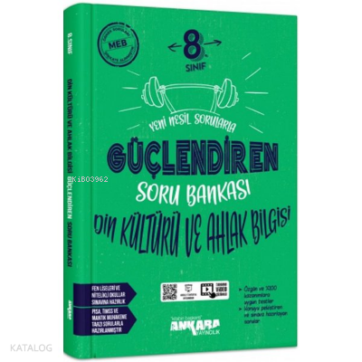 Ankara Yayıncılık 8.Sınıf Güçlendiren Din Kültürü Ve Ahlak Bilgisi Sor