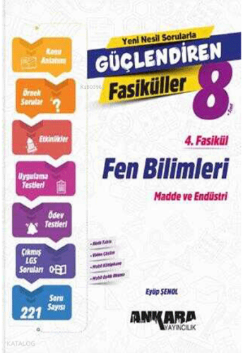 Ankara Yayıncılık Fen Bilimleri Güçlendiren 4. Fasikül | Eyüp Şenol | 
