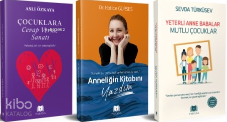 Anne-Baba Çocuk Gelişimi Seti (3 Kitap) | Kolektif | Parana Yayınları