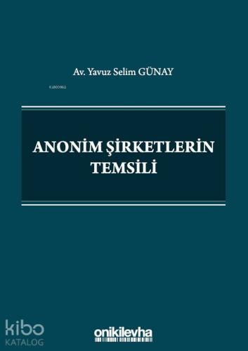 Anonim Şirketlerin Temsili