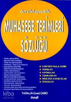 Ansiklopedik Muhasebe Terimleri Sözlüğü