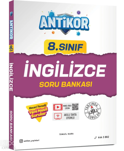 Antikor 8.Sınıf İngilizce Soru Bankası