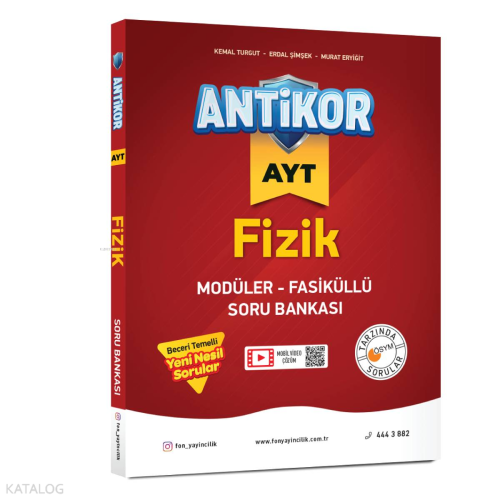 Antikor Ayt Fizik Soru Bankası
