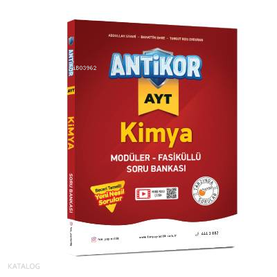 Antikor Ayt Kimya Soru Bankası