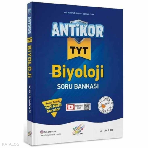 Antikor Tyt Biyoloji Soru Bankası