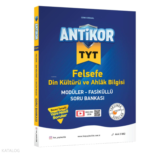 Antikor Tyt Felsefe İle Din Kültürü Soru Bankası