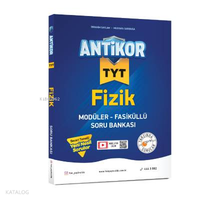 Antikor Tyt Fizik Soru Bankası | İbrahim Saylan | Antikor Yayınları (H