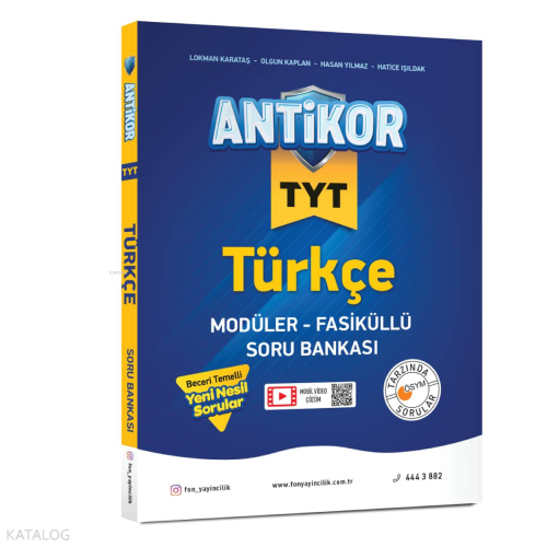 Antikor Tyt Türkçe Soru Bankası