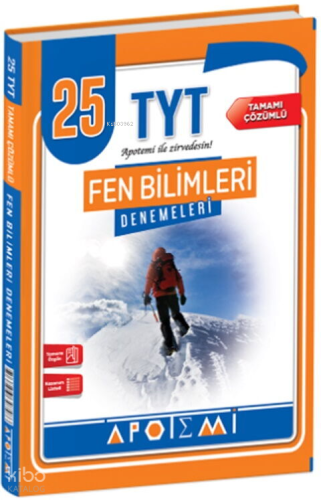Apotemi Yayınları TYT Fen Bilimleri 25 Deneme | Kolektif | Apotemi Yay