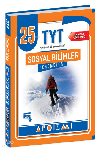 Apotemi Yayınları TYT Sosyal Bilimler 25'li Deneme