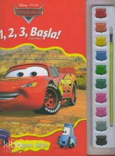 Arabalar Boyama Kitabı; 1, 2, 3 Başla! | Komisyon | Doğan Çocuk