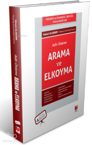 Arama Ve Elkoyma;Adli-önleme