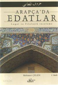 Arapça´da Edatlar; Lugat ve Filolojik İnceleme