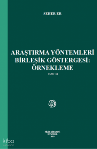 Araştırma Yöntemleri Birleşik Göstergesi:Örnekleme