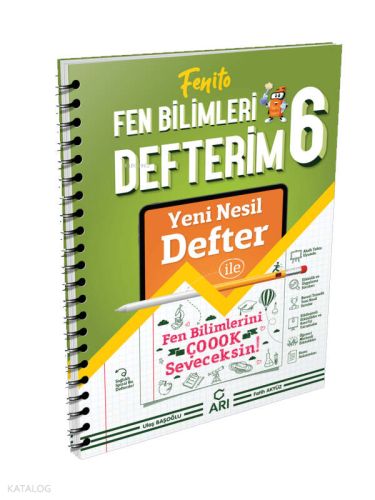 Arı Yayıncılık 6. Sınıf Fenito Fen Bilimleri Defterim